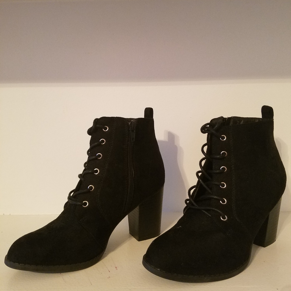 Black heels